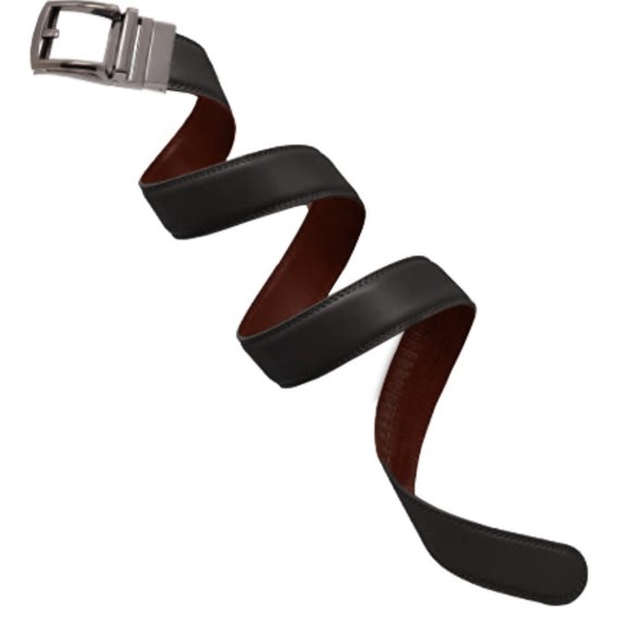 Reversible Ratchet Belts For Men-Genuine Leather-One Size-2 Colors, 1 Belt (1PK) - Picture 8 of 16